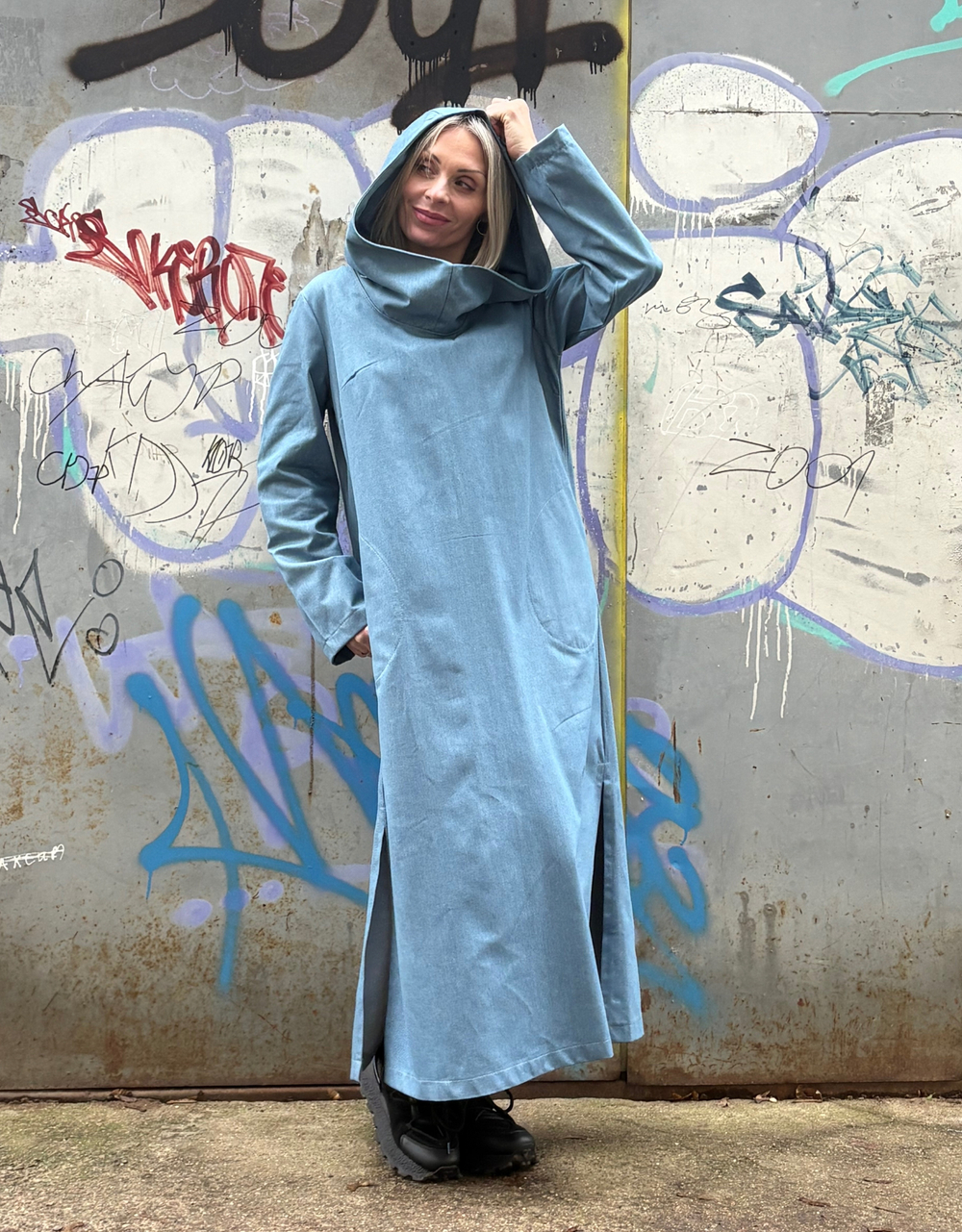 Платье Assassin /джинс голубой