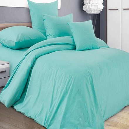 Комплект постельного белья "П37. МЯТНОЕ ДЫХАНИЕ", перкаль, 100% хлопок.