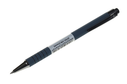 Ручка шариковая PILOT нажимной механизм синяя 0.32мм корпус синий пластиковый