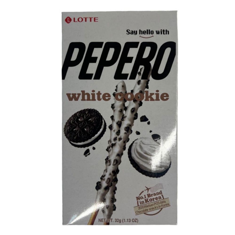 Соломка в шоколаде Lotte Pepero White cookie 32 г, 3 шт