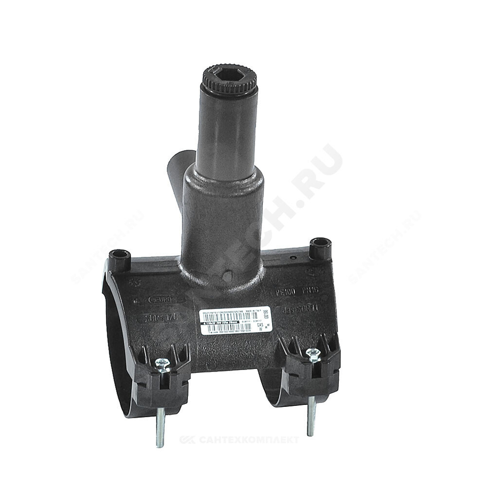 Седелка электросварная ПЭ100 Дн 63х32 Ру16 SDR11 с фрезой EUROSTANDARD 2130166332