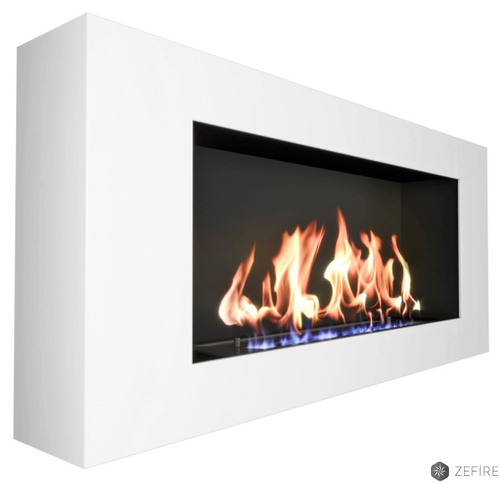 Биокамин ZeFire Orion 900 с белой рамкой