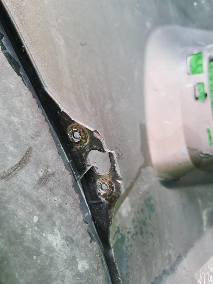 Бампер передний Mercedes V w447 (2014-2019)