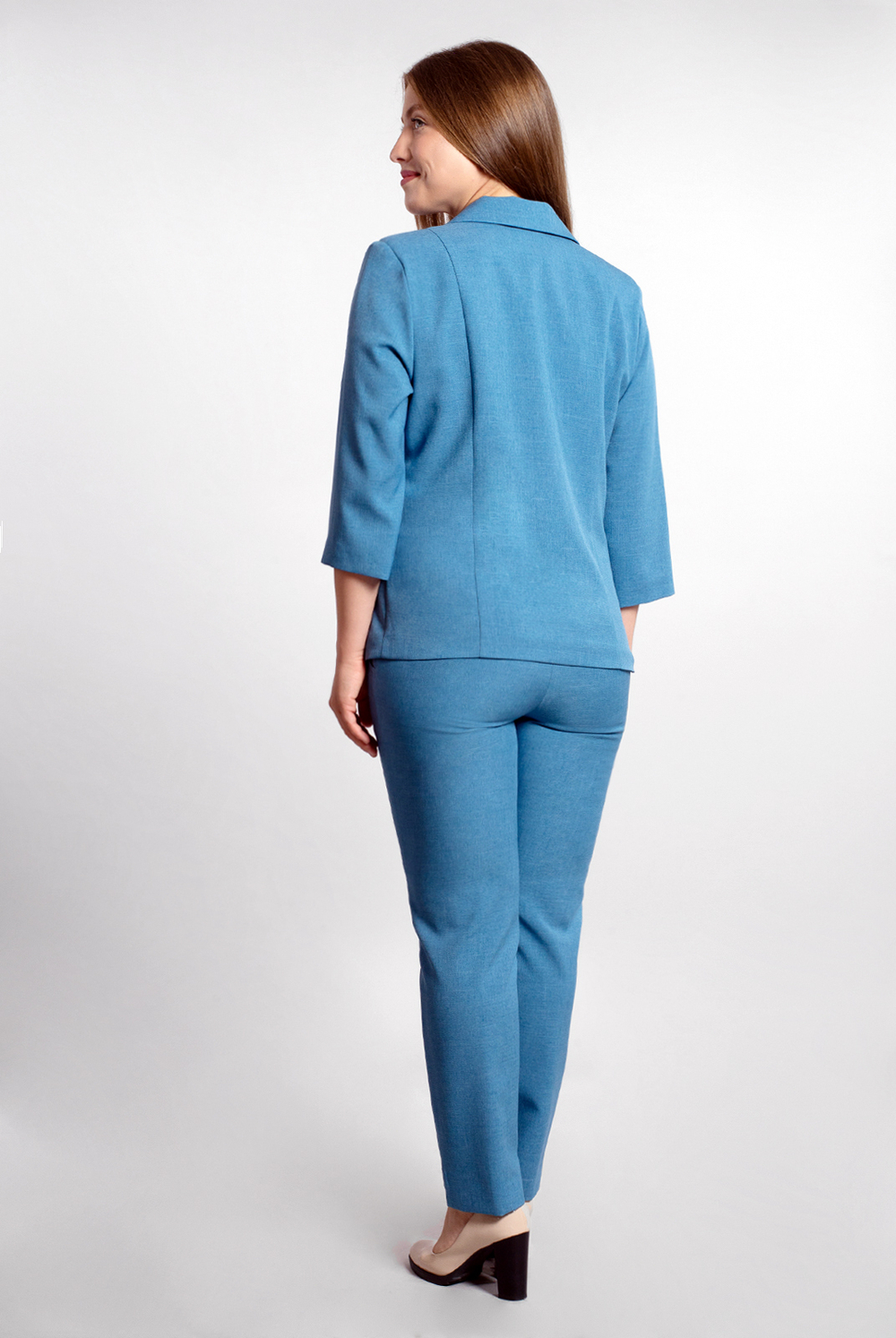 Жакет женский 3736зп, Деним #38Ден043736зп