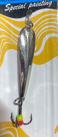 39 Блесна зимняя KDF Minkur 130-8027 5 гр 43 мм цв silver