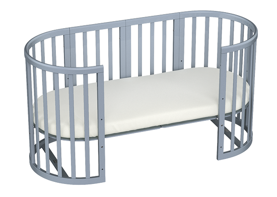 Удлинение для кроватки Ellipsebed до 165 см (серый)