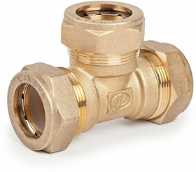 T/S 25*3/4"*25, тройник труба-вн.резьба-труба