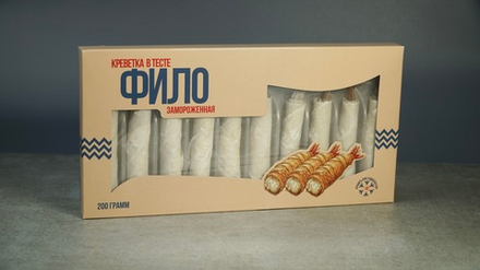 Креветка в тесте "Фило" 200гр.