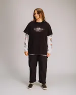 Футболка Подполье Маяк Reissue черная