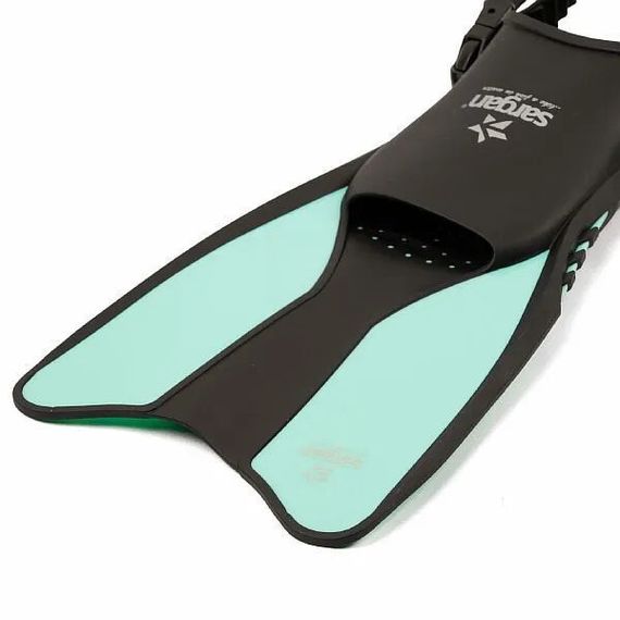 Ласты детские регулируемые Sargan Релакс бирюзовый