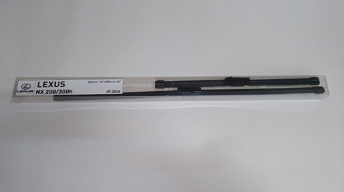 Щетка стеклоочистителя бескаркасная Lexus NX 26  65 см+ 16  40 см (Good Jounerg)