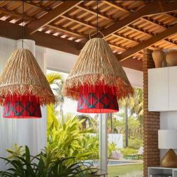 Эта плетёная модель объединяет стиль и уют.