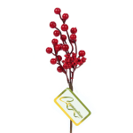 Ветка декоративная "Зимние краски" 25 см