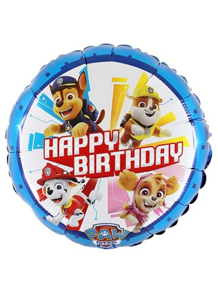Шар Фольга "Щенячий патруль" с гелием 18/46 см