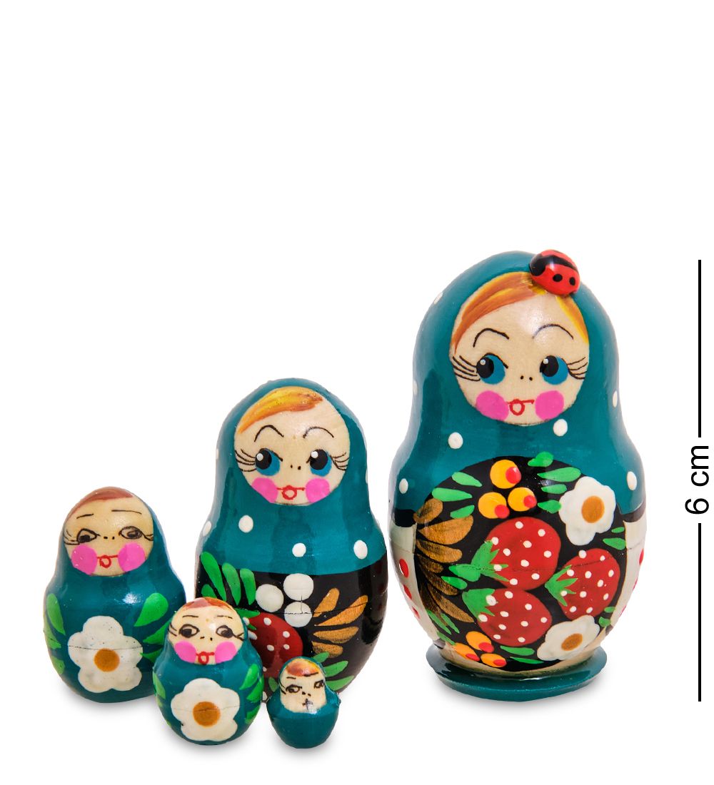 Народные промыслы МР-27/41-F Матрешка 5м «Настенька» мал.