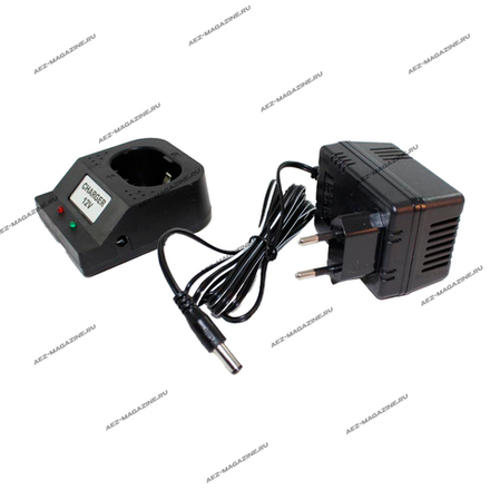 Зарядное устройство для Ni-Cd аккумуляторов шуруповертов Китай 12В, гнездо 50х30мм