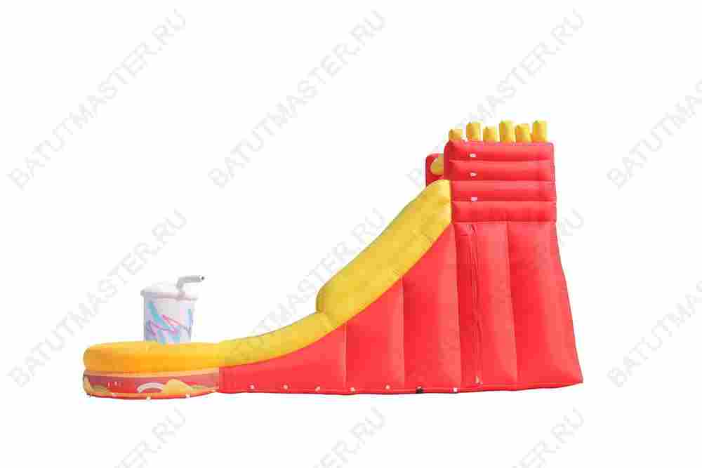 Батут детский на дачу "Вкусный перекус" 4*3*2,65 м