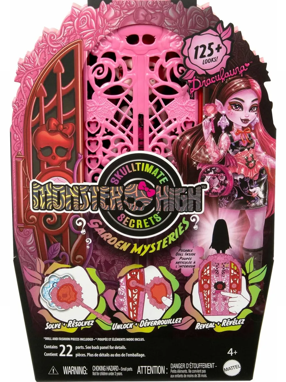 Кукла Дракулаура HYT72 Монстер хай "Skulltimate Secrets"