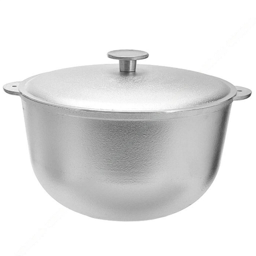 Казан алюминиевый походный с крышкой, 6л ТМ ГАРДАРИКА