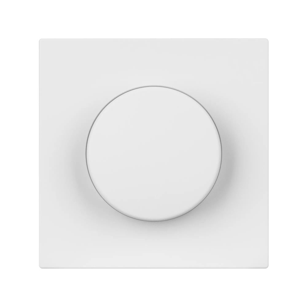 Лицевая панель светорегулятора PNL-NOBE-FB-SFPL-WH (Arlight, Белый кварц) 060264