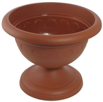 Вазон низкий Колывань 0,6л 14см (терракот)