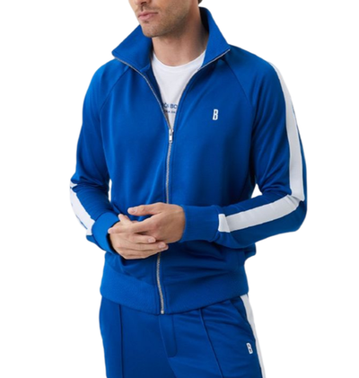 Мужская теннисная кофта Björn Borg Ace Track Jacket - naturical blue
