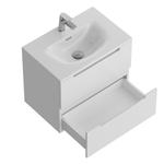 Тумба подвесная с раковиной BelBagno ETNA39-600/390-2C-SO-BL-P+BB-8099-3-60