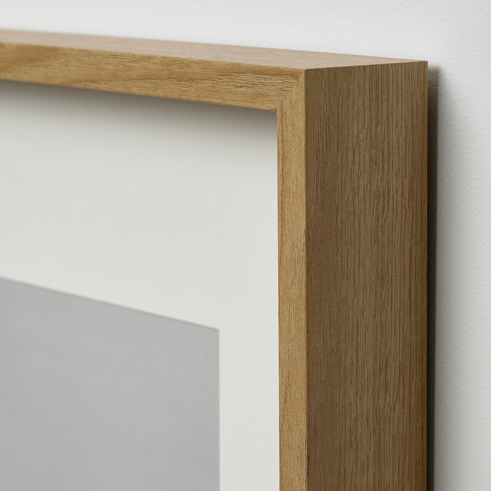 IKEA SANNAHED  (ИКЕА САННАХЕД)  -  Рамка, имит. дуб, 25x25 см