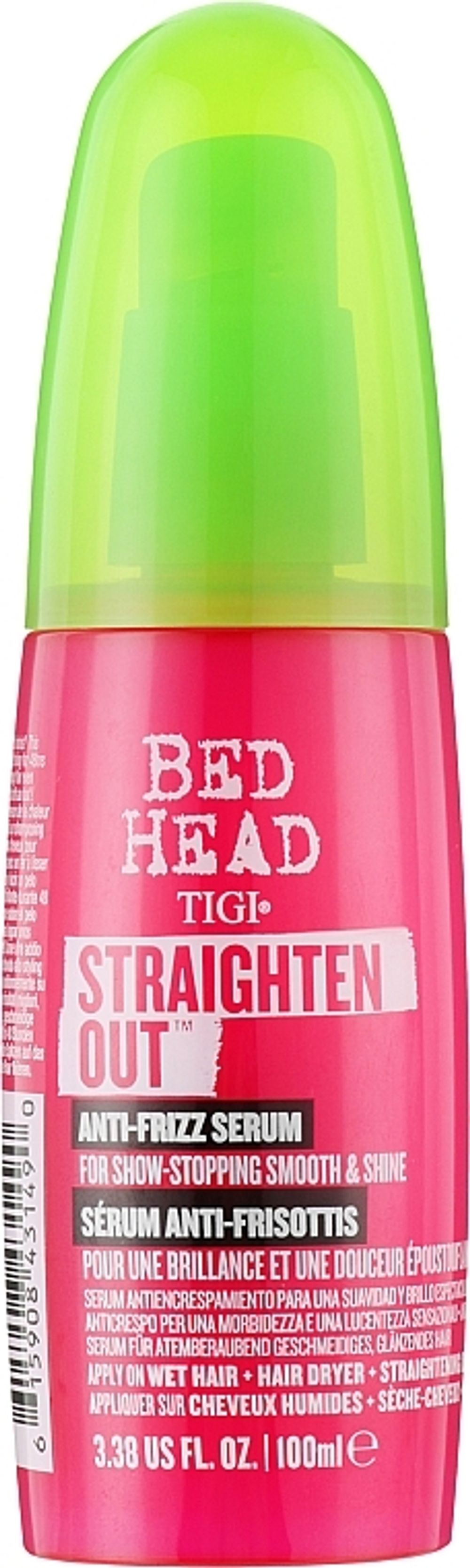 Термоактивный разглаживающий крем Tigi Bed Head Straighten Out 100 мл