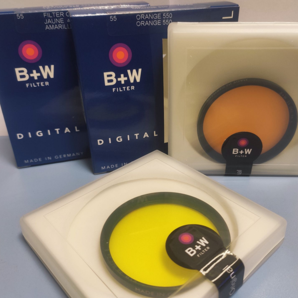 B+W F-Pro 040 E Оrange 550 55mm. Светофильтр для черно-белой съемки