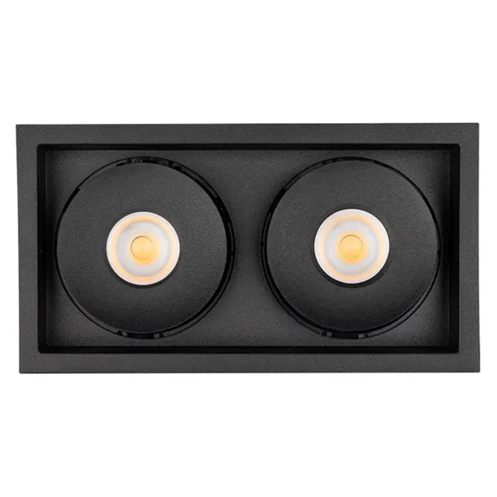 Светильник CL-SIMPLE-S148x80-2x9W Day4000 (BK, 45 deg) (Arlight, IP20 Металл, 3 года) 026877