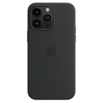 Силиконовый чехол с поддержкой MagSafe Apple Silicone Case для iPhone 14 Pro Max, Midnight (Темная ночь)