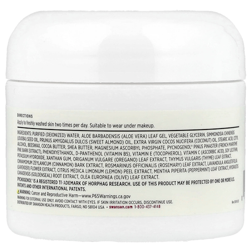 Swanson, крем против морщин Pycnogenol®, 59 мл (2 жидк. унции)