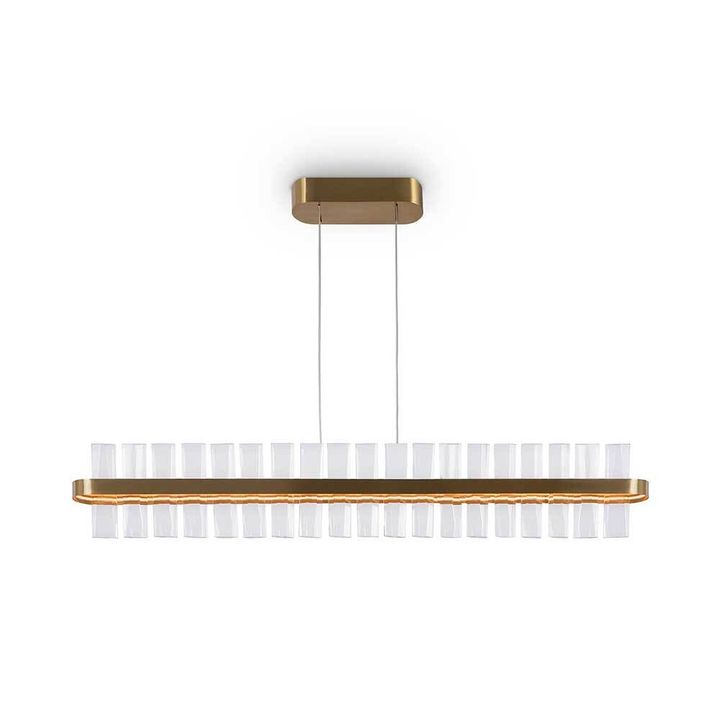 Подвесная светодиодная люстра Maytoni Mirage MOD173PL-L48BS3K