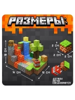 Конструктор «Магнитные кубики. Мой мир», 2 фигурки, 80 детал