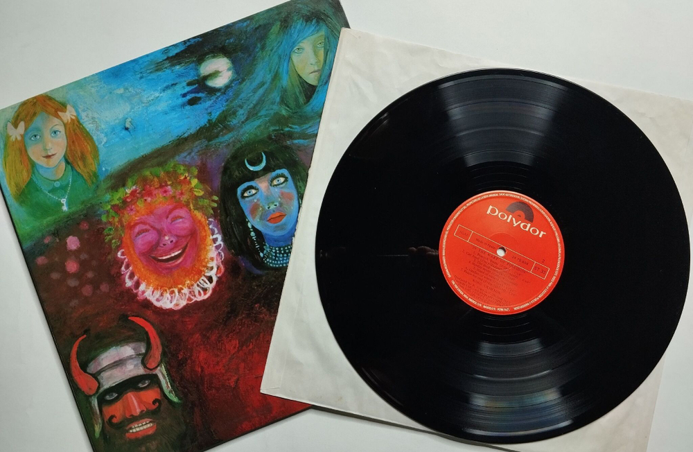 Винтажная виниловая пластинка LP King Crimson In The Wake Of Poseidon (Spain 1980)
