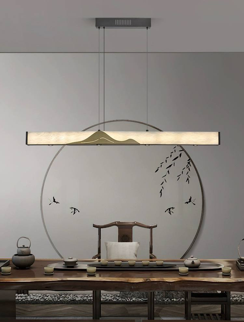 Люстра дизайнерская горизонтальная Seneca by Light Room