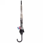 Зонт-трость женский купол «Сити», 8 спиц, микс 4 цвета, d-80см, длина в слож. виде 82см