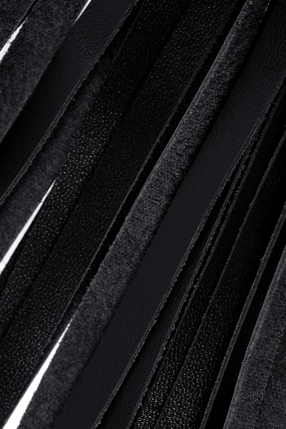 Плеть большая с металлической рукоятью Pecado черная