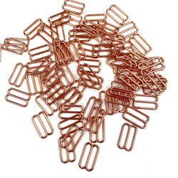 Регулятор-рамка металл розовое золото 15 мм