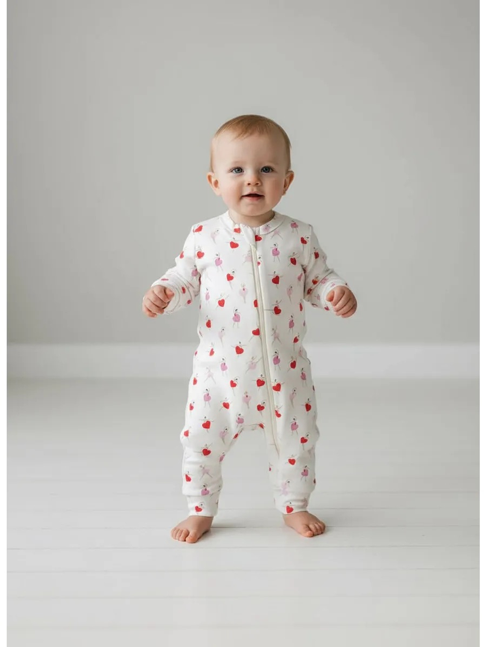 Комбинезон нательный "Балерины" с манжетом