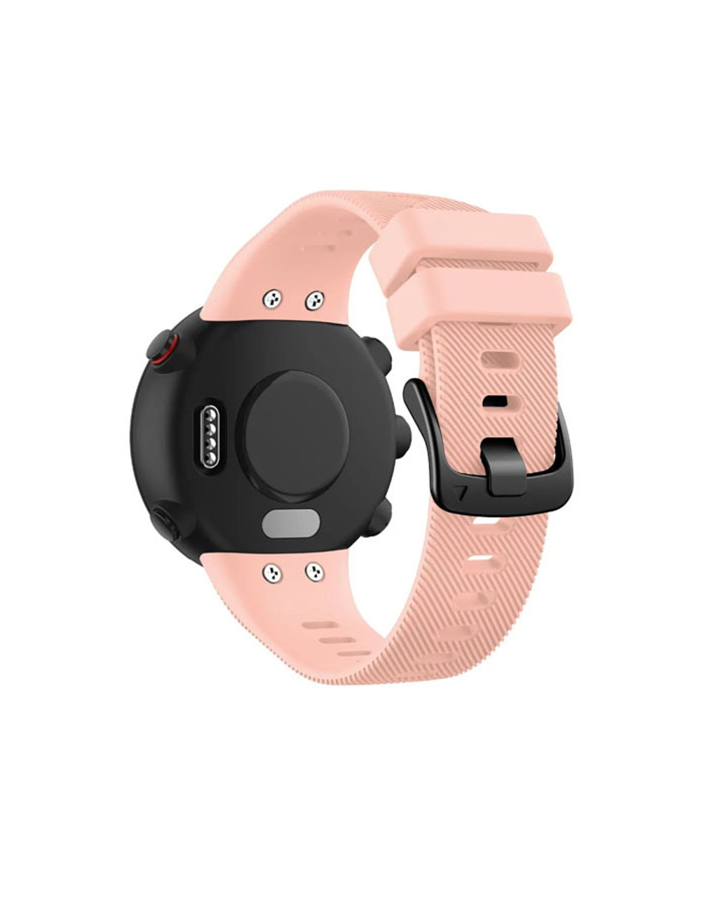 Ремешок для Garmin Forerunner 45 / Garmin SWIM 2 силиконовый (Розовый)
