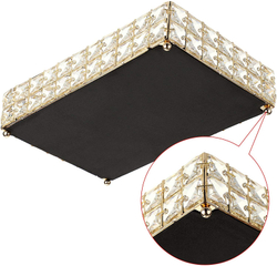 Подставка для предметов 41см Kassatex Crystal Gold