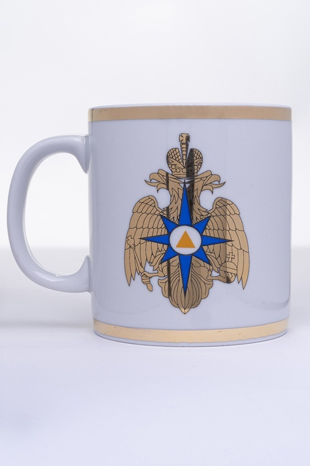 Кружка «Герб МЧС России» (белый)