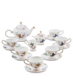 Pavone JK- 46 Чайный сервиз на 6 перс.«Райский сад»