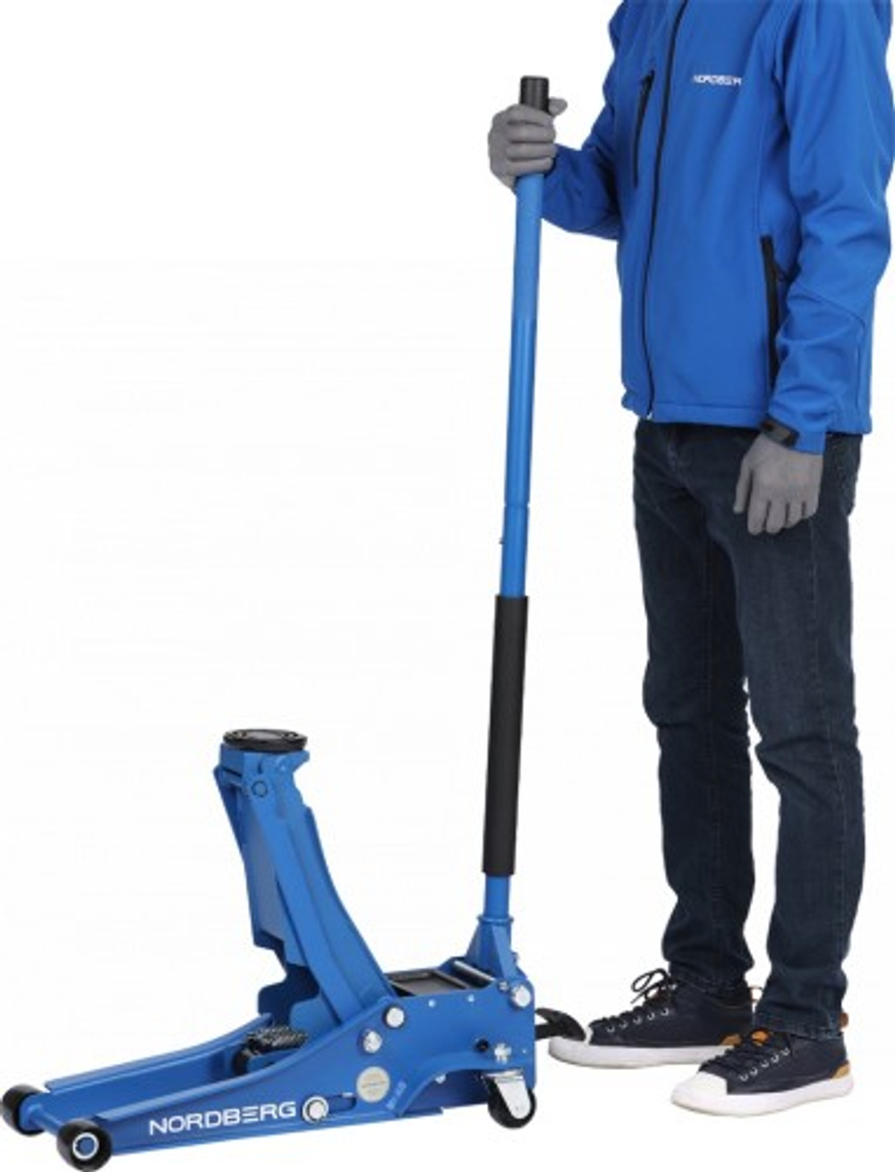 Домкрат подкатной NORDBERG N3203L 3 т