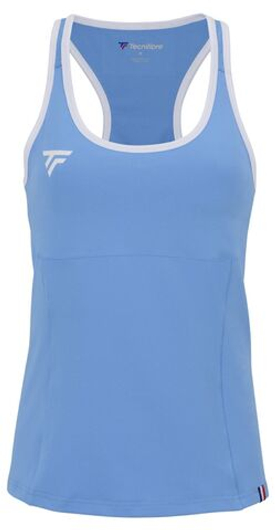 Женский топ теннисный Tecnifibre Team Tank-Top - azur