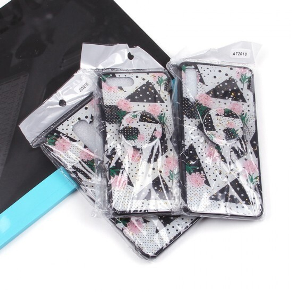 Чехол ТПУ с попсокетом для Huawei Nova 3, 010899