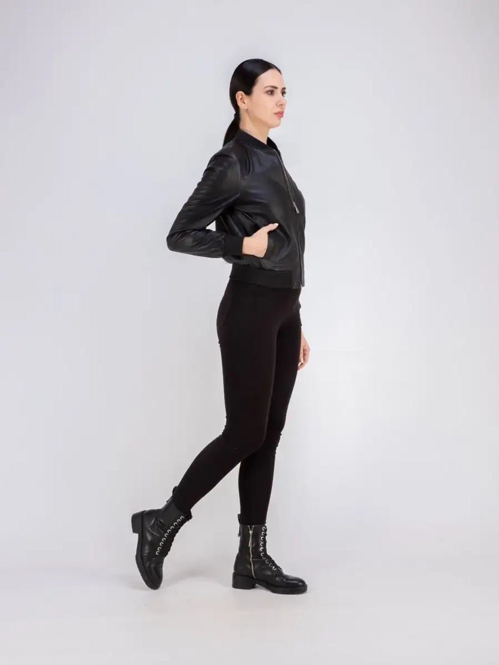 Куртка женская из натуральной кожи Турция