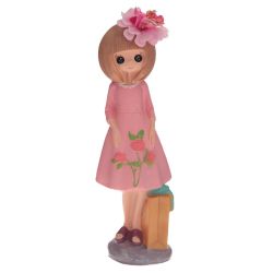 GAEM Фигурка декоративная "Девочка", L6,5 W6 H18,5 см, 4в.